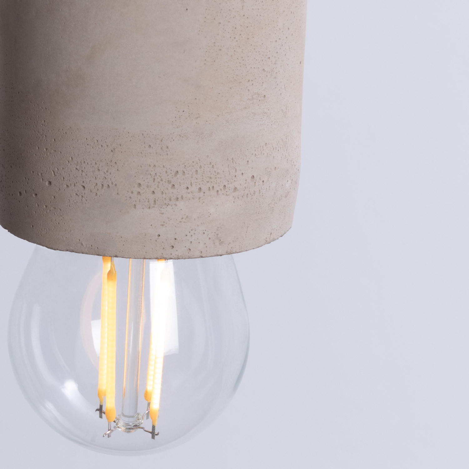 Lampe aus Zement Corda - themasie.com