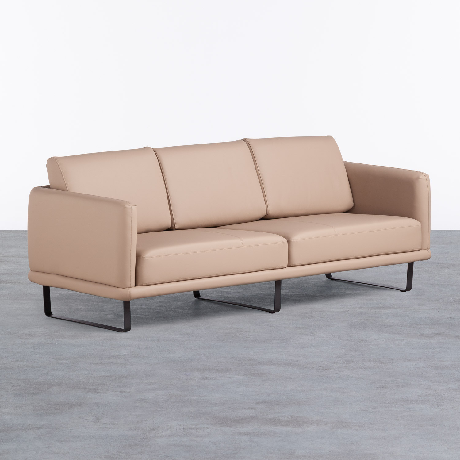 Sofa 3Sitzer in Kunstleder Descui