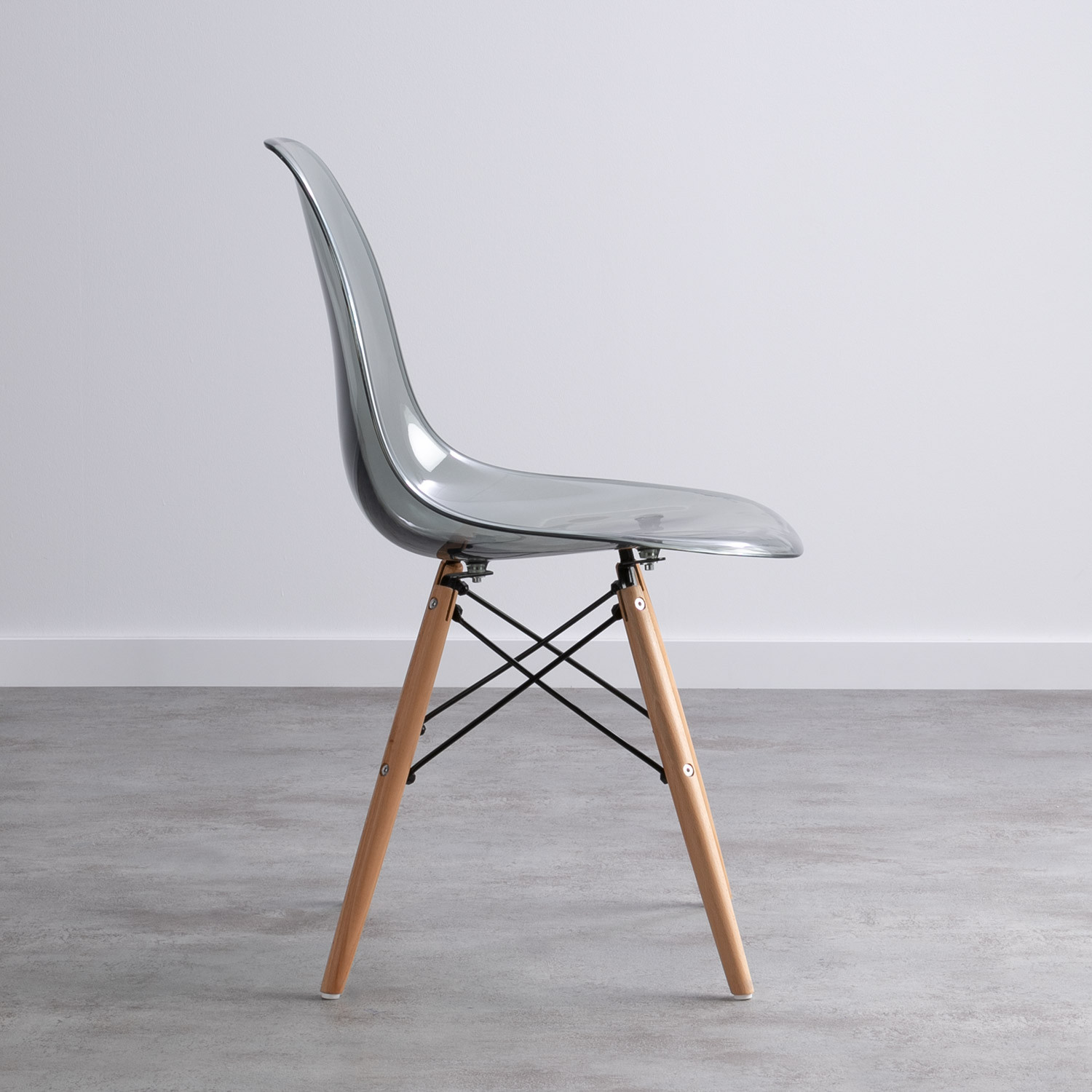 Silla Transparente Nórdica Fine - themasie.com