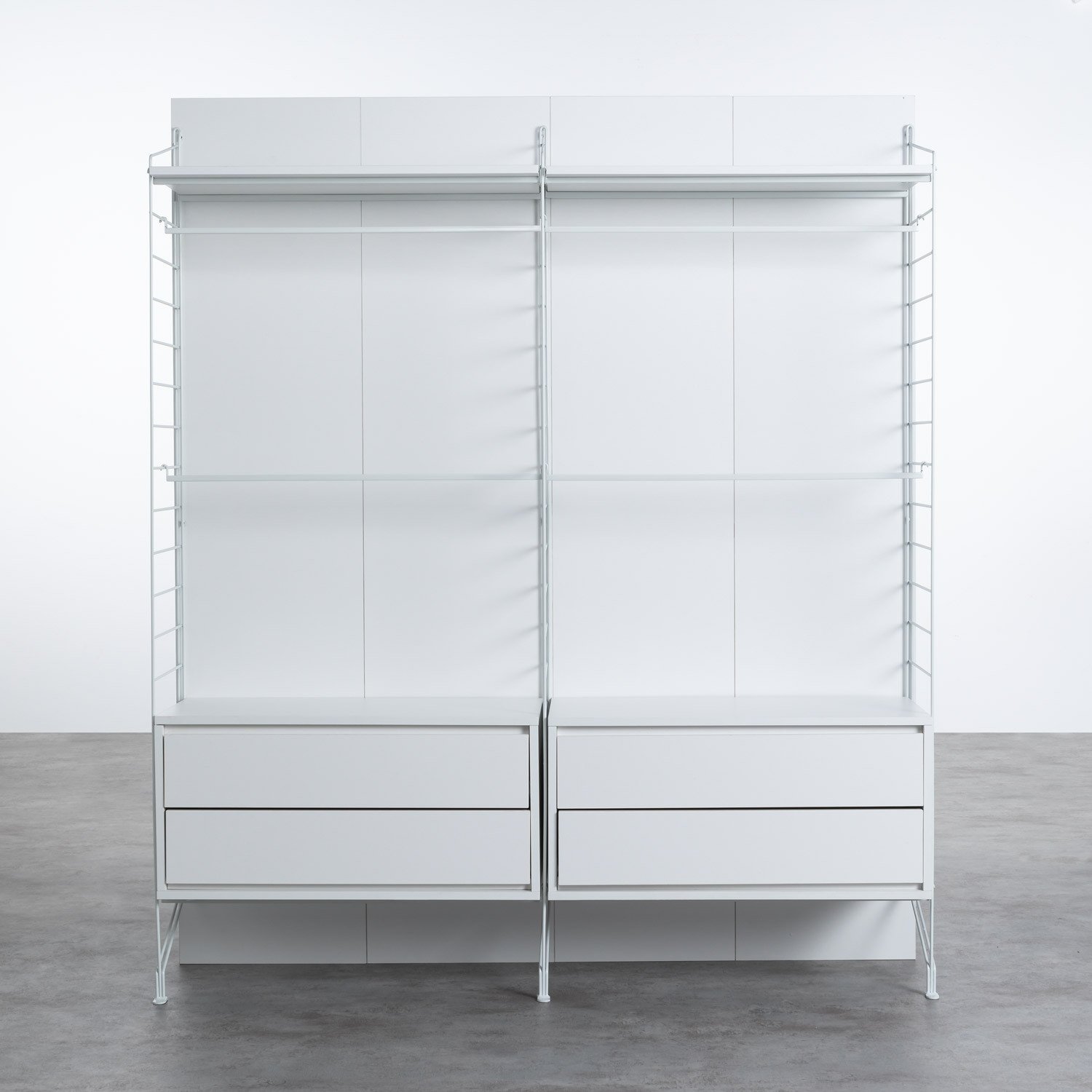 Modulo vestidor cajonera doble Omar