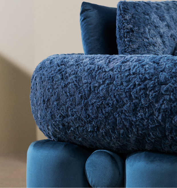 Poltrona in Tessuto Sulli Hibrid